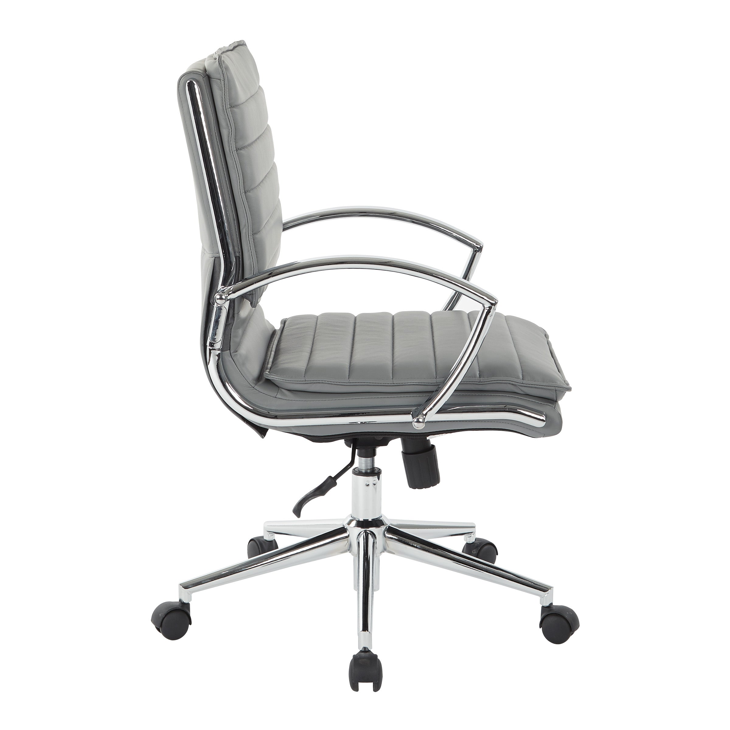 Mid Back Manager's Faux Lthr Chair